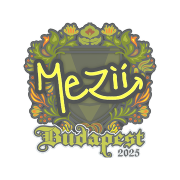 Sticker | mezii | Budapest 2025