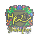 mezii (Embroidered) | Budapest 2025