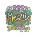 mezii (Embroidered, Champion) | Budapest 2025