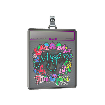 Sticker Slab | MAJ3R (Holo) | Budapest 2025