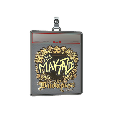 Sticker Slab | Maka (Gold) | Budapest 2025