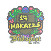 Sticker | makazze (Embroidered) | Budapest 2025
