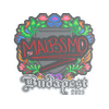 Sticker | malbsMd (Embroidered) | Budapest 2025
