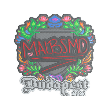 Sticker | malbsMd (Embroidered) | Budapest 2025