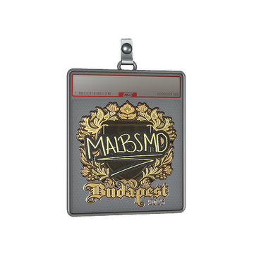 Sticker Slab | malbsMd (Gold) | Budapest 2025