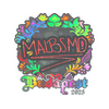Sticker | malbsMd (Holo) | Budapest 2025
