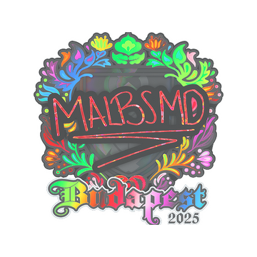 Sticker | malbsMd (Holo) | Budapest 2025