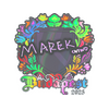 Sticker | Marek (Holo) | Budapest 2025