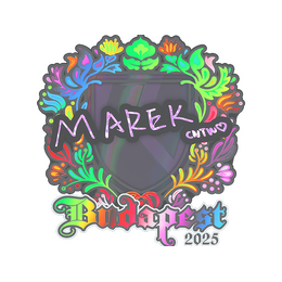 Sticker | Marek (Holo) | Budapest 2025