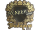 Sticker | Marek (Gold) | Budapest 2025