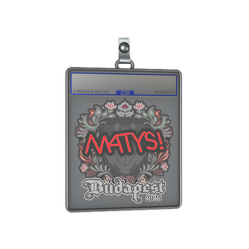 Sticker Slab | MATYS | Budapest 2025