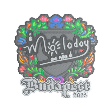 Sticker | molodoy (Embroidered) | Budapest 2025
