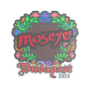 Sticker | Moseyuh (Embroidered) | Budapest 2025