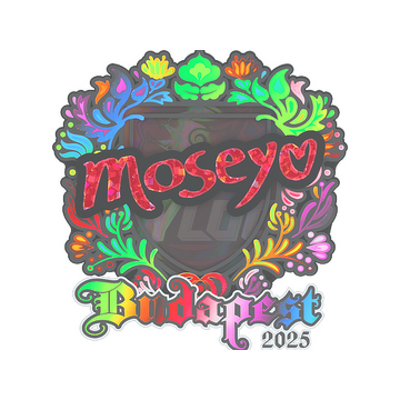 Sticker | Moseyuh (Holo) | Budapest 2025