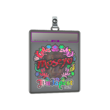 Sticker Slab | Moseyuh (Holo) | Budapest 2025