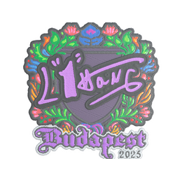 Sticker | L1haNg (Embroidered) | Budapest 2025