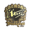 Sticker | L1haNg (Gold) | Budapest 2025