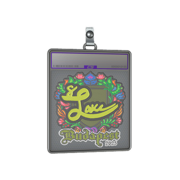 Sticker Slab | Lake (Embroidered) | Budapest 2025