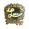 Sticker | Lake (Gold) | Budapest 2025