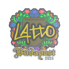 Sticker | latto (Embroidered) | Budapest 2025