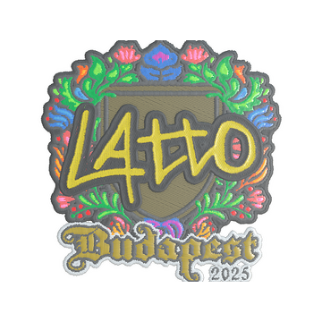 Sticker | latto (Embroidered) | Budapest 2025