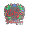 Sticker | Lucky (Embroidered) | Budapest 2025