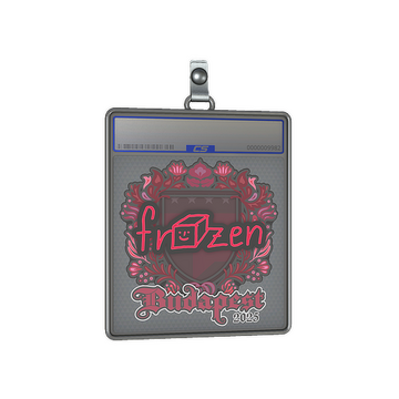 Sticker Slab | frozen | Budapest 2025