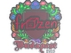 Sticker | frozen (Embroidered) | Budapest 2025