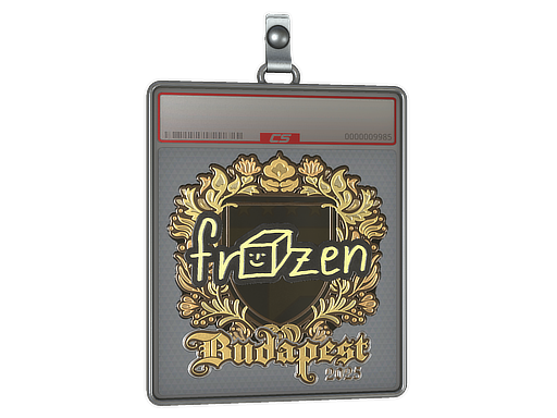 Sticker Slab | frozen | Budapest 2025 | Gold