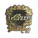frozen (Gold) | Budapest 2025