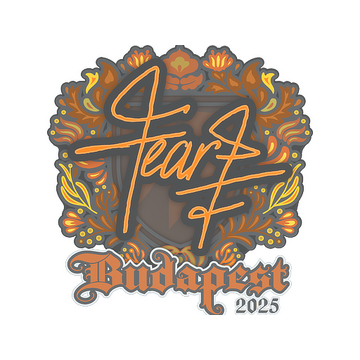 Sticker | fEAR | Budapest 2025