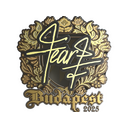 fEAR (Gold) | Budapest 2025