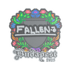 Sticker | FalleN (Embroidered) | Budapest 2025