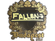Sticker | FalleN (Gold) | Budapest 2025 skin