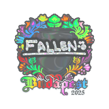Sticker | FalleN (Holo) | Budapest 2025