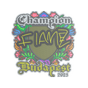 FlameZ (Embroidered, Champion) | Budapest 2025