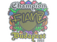 Sticker | FlameZ (Embroidered, Champion) | Budapest 2025