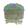 Sticker | FlameZ (Embroidered) | Budapest 2025