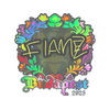 Sticker | FlameZ (Holo) | Budapest 2025