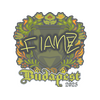 Sticker | FlameZ | Budapest 2025