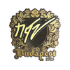 Sticker | NQZ (Gold) | Budapest 2025