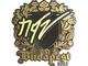 Sticker | NQZ (Gold) | Budapest 2025