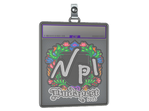 Sticker Slab | npl (Embroidered) | Budapest 2025