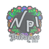 Sticker | npl (Embroidered) | Budapest 2025