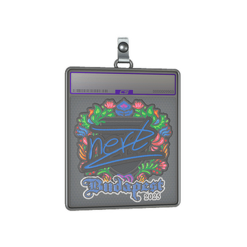 Sticker Slab | NertZ (Embroidered) | Budapest 2025