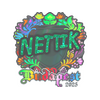 Sticker | nettik (Holo) | Budapest 2025