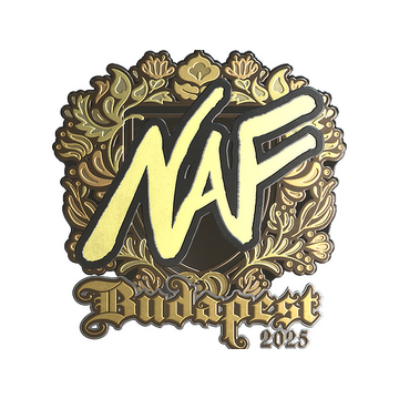 Sticker | NAF (Gold) | Budapest 2025