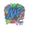 Sticker | NAF (Holo) | Budapest 2025