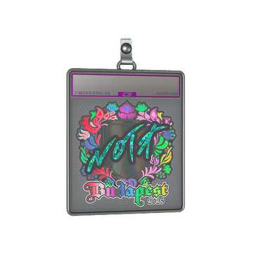 Sticker Slab | nota (Holo) | Budapest 2025