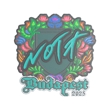 Sticker | nota (Embroidered) | Budapest 2025